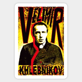 Velimir Khlebnikov III Sticker